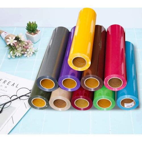 HOHOFILM Heat Transfer Vinyl T-shirt Vinyl Iron on Film Vinyl DIY Cutting vinyl-Self Design for Silhouette Cameo Use Heat press