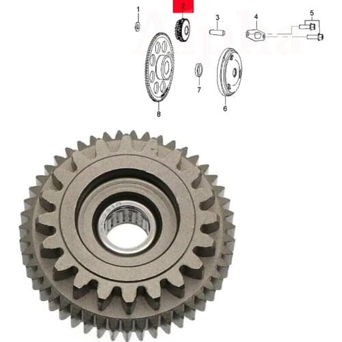 Starter Idler Idle Gear for Polaris Outlaw 50 90 110 2007-2019 0455258 0450178