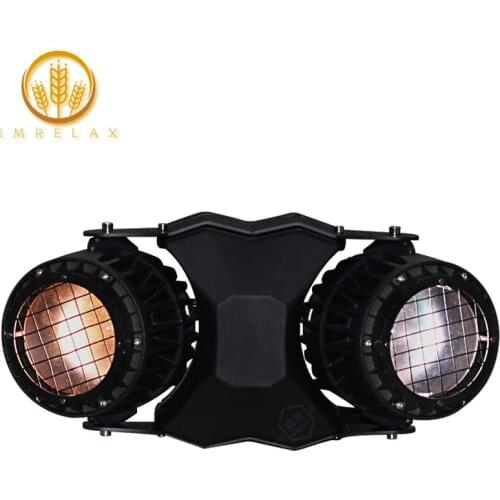 IMRELAX Waterproof 2 Eyes LED Blinder Light 2x150W Strobe Audience Light For Stage Event Music Festival