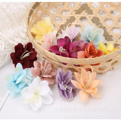 Artificial Plant Plastic Grass Flores Convallariae DIY Handmade Material Potted Flower Home Party Decoration Wedding Bouquet