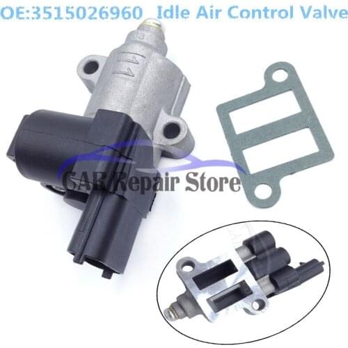 Idle Air Control Valve For Hyundai Kia Accent Rio5 2006-2011 1.6L AC587 OEM 3515026960 1580808 35150-26900 Car Part