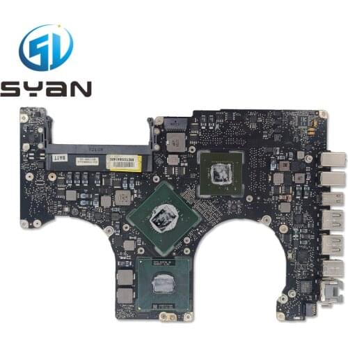 SYan A1286 2.4ghz Core 2 Duo P8600 Logic board for Macbook Pro 15.4" 820-2330-a Motherboard 2008 EMC 2255 MB470xx/A
