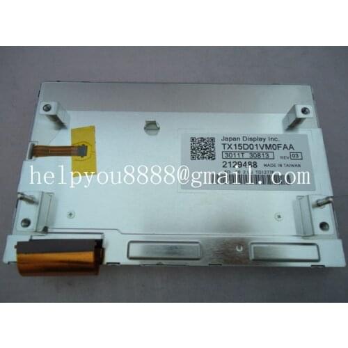Free ShippingOriginal LCD DISPLAY TX15D01VM0FAA SCREEN LCD module 2129488 for Mercedes C series car audio radio navigation