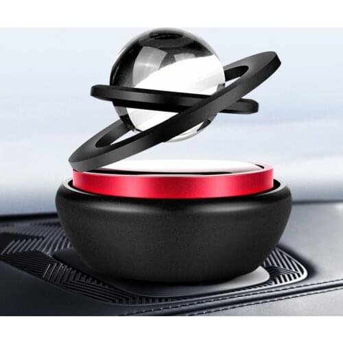 Car Solar Aromatherapy Base Car Interior Perfume Seat Decoration Creative Rotating Aromatherapy Decoration Car Accessories