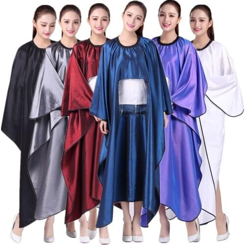 Salon Professional Waterproof Haircut Cape With Visible Window Hair Dyeing Perming Styling Hairdresser Hairdressing Apron Cape