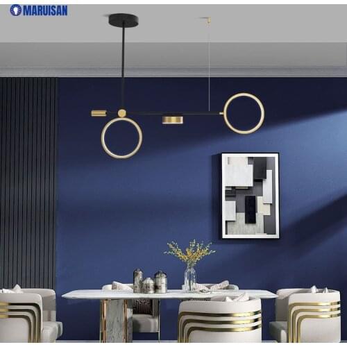 New Modern Minimalist LED Pendant Light For Living Dining Room Bedroom Foyer Kitchen Table Hall Corridor Indoor Warm Home Lamps