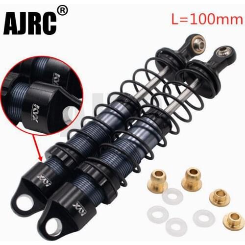 TRAXXAS TRX-4 G500 SCX10 II AXIAL 90046/47 TRX-6 G63 D90 D110 applicable metal shock absorber L100mm / 1 pair