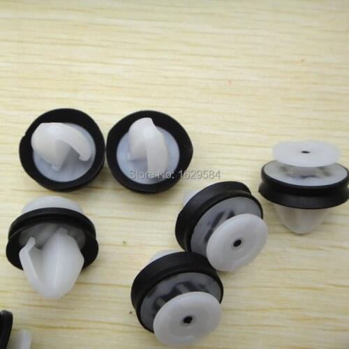 30PCS For CITROEN C2 C8 C3 C4 Picasso Peugeot 307 206 508 DOOR PANEL TRIM CARD CLIPS INTERIOR Fits 10mm Hole