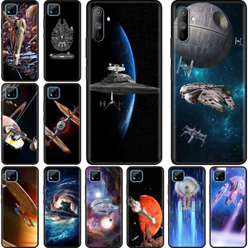 War space ship star Mobile Phones Cover for Realme 6 7 8 C3 C21 XT 5 GT Neo C11 X50 Pro 5G C25 Cell Phone Case Shell Coque
