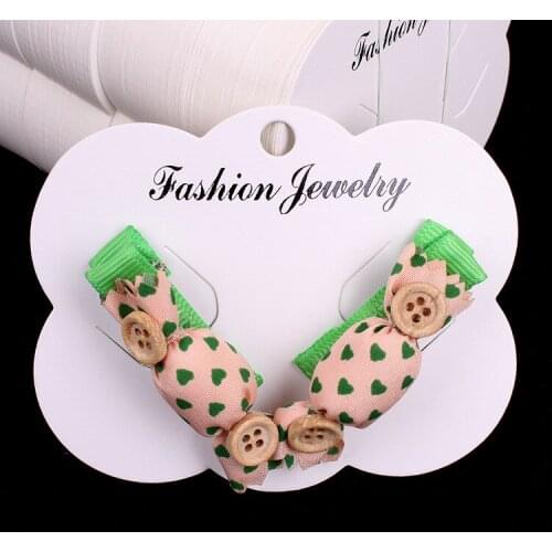100pcs/lot Kraft Fashion Jewelry Hair Clip Card 8.6x6.9cm Paper Craft Card Hang Tag Jewelry Displays
