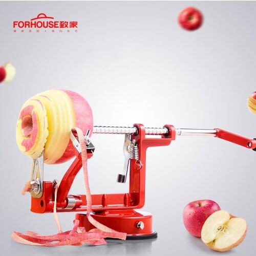 Stainless Steel 3 in 1 Apple Peeler Fruit Peeler Slicing Machine Apple Fruit Machine Peeled Tool Creative Home Kitchen