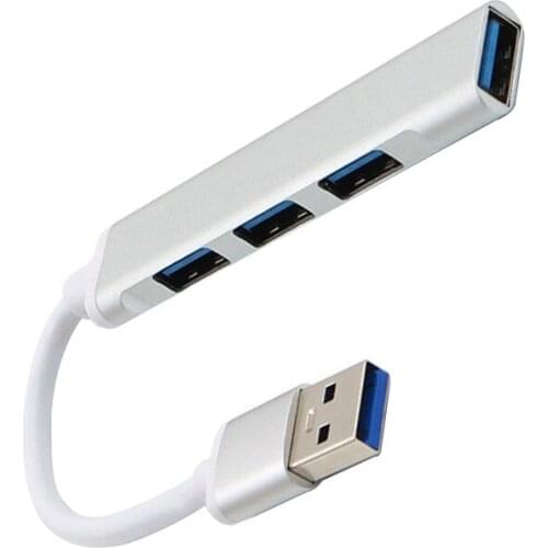 4 Ports USB C Hub Type C to USB 3.0 Converter Hub Cable Adapter for Mac-book Pro iMac PC Laptop Notebook TypeC Hub