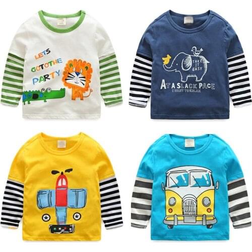 AIMAIDI Long Sleeve T-Shirts For Boys
