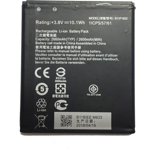 2660mah for asus B11P1602 Mobile Phone Battery