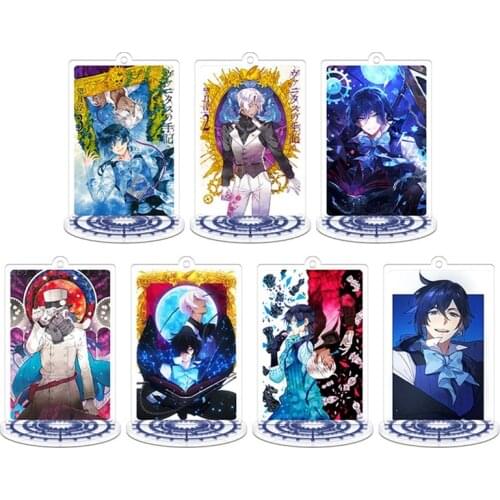 Anime The Case Study of Vanitas Cartoon Character Stand Figure Model Plate Acrylic Cartoon Desk Decor Cartoon Toys Xmas Gifts