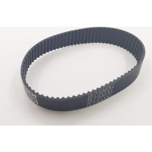 Black Rubber MXL Type 157MXL-177MXL( B196MXL-B221MXL) Timing Pulley Belt 2.032mm Picth 6/10mm Width Synchronous Belt