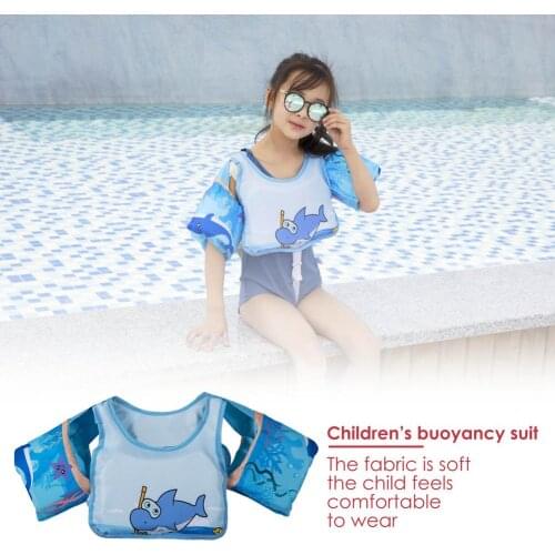 Baby Swim Rings Foam Cartoon Baby Arm Ring Buoyancy Vest Garment Of Floating Kids Safety Life Vest Childrens Swim Life Jackets