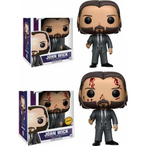 Funko pop JOHN WICK 387# Vinyl Action Toy Figures Collectible Models for Children with retail box Christmas Gifts