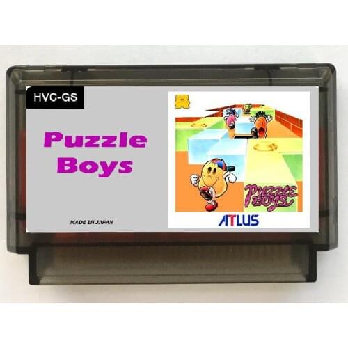 Puzzle Boys English(FDS Emulated) Game Cartridge for NES/FC Console