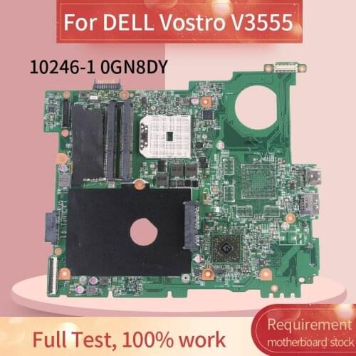 CN-0GN8DY 0GN8DY Laptop motherboard For DELL Vostro V3555 Notebook Mainboard 10246-1 DDR3