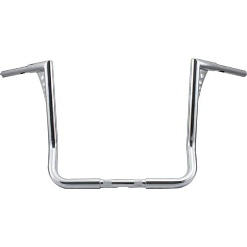 Motorcycle Metal 16" Ape Hanger Handlebar For Harley Touring Electra Glide Dressers Baggers 82-Up Fat Baggers Bar Accessories