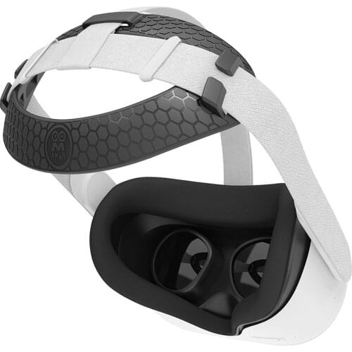Head Back Padding For Oculus Quest 2 Accessories VR Headset Soft TPU Pad Reduce Head Pressure Strap For Oculus Quest 2 Glasses