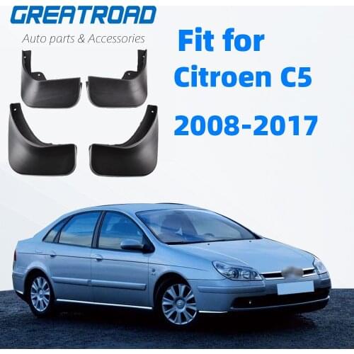 OVERE Car Front Rear Mudguards For Citroen C5 2008 2009 2010 2011 2012 2013 2014 2015 2016 2017 Accessories Mudflap Styling