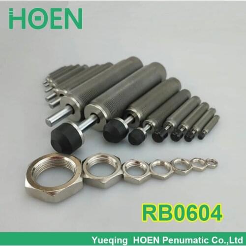 RB0604 Pneumatic Air Cylinder Shock Absorber RB 0604 O.D. thread size 6mm Stroke 4mm SMC type RB series Buffers