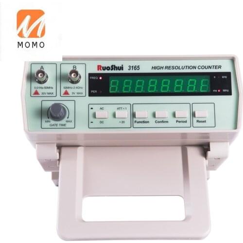 Frequency Meter High Resolution Counter Frequency Meter Benchtop 0.01Hz~50MHz 50MHz~2.4GHz Frequency Counter