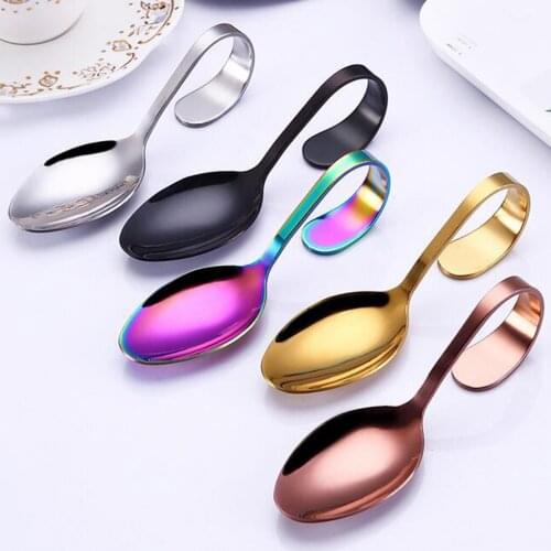 High Quality Heavy-weight Soup Spoon, Table Spoons for Dessert Cake Coffee - Stainless Steel