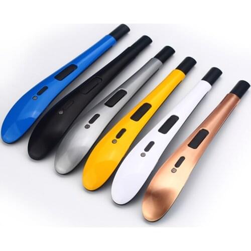 BBQ Ignition Arc USB Lighter Rechargeable Electronic Kitchen Lighter Cigarette Plasma Palse Pulse Gas stoves Thunder Lighter