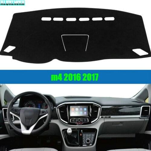 Car Dashboard Avoid Light Pad Instrument Platform Desk Cover Mats Carpets Auto Accessories for JAC M4 2016 2017 car-styling 1PCS
