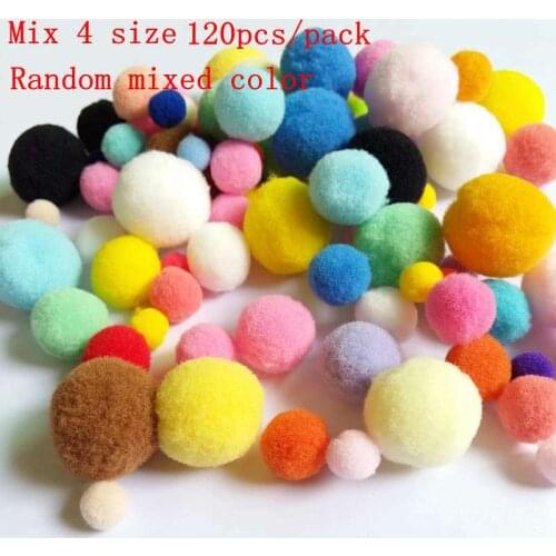 10/15/20/25mm Fur Plush Ball for Craft DIY Soft Wedding Home Decoration Garment Sewing on Cloth Accessories