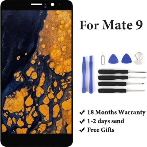 100% Test 5.9" LCD For HUAWEI MATE 9 MHA-L29 Display with Touch Screen Digitizer Compatible Replacement For HUAWEI MATE 9 LCD