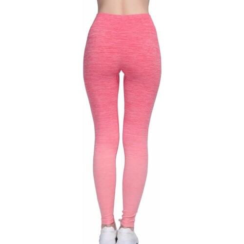 2019 Brand Design Body Shaper Skinny Solid Knitted Full Length Mid Waist Legging Workout Casual