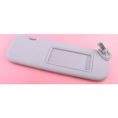 Car Front Right Passenger Side Sun Visor Gray Fit For Hyundai Elantra 2011 2012 2013 2014 2015 852203X000TX