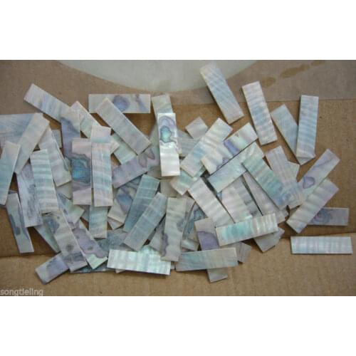 Free Shipping 5 Pcs New Quality Flamed Abalone Double Bass Bow Frog Slides Bass Parts Accessories