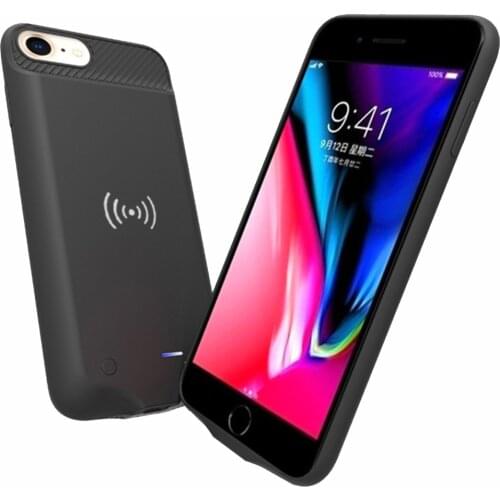 Wireless Charging Audio Output Battery Case For iPhone 6 Battery Charger Case Cover Power Bank For iPhone 6S 7 8 Battery Case