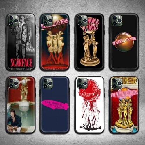 Scarfaces The World Is Yours Phone Case for iphone 12 pro max mini 11 pro XS MAX 8 7 6 6S Plus X 5S SE 2020 XR case