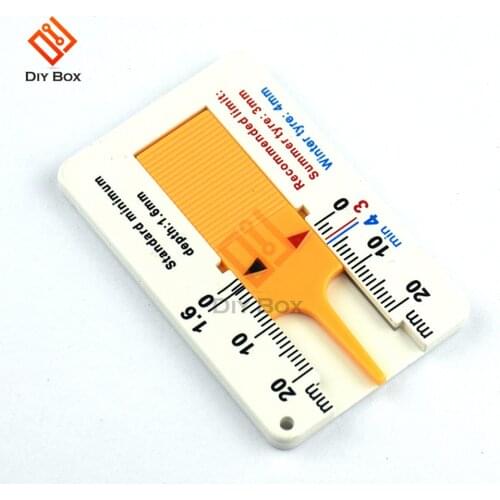 Auto Car Tyre Tread Depth Depthometer Gauge Digital Caliper Motorcycle Caravan Trailer Tire Wheel Measrement Tool Repair Tool