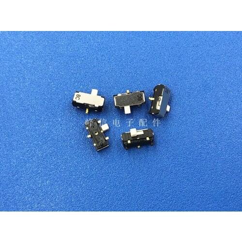 CL-SB-12B-12T Japanese SMD 2-speed 3-pin side toggle switch side slide switch gold foot