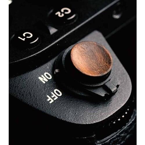 Wooden Wood Shutter Release Button WITH STICKER For SONY A6000 a6300 A6500 a5100 Sony ILCE Sony A7II A7RII A7M2 Alpha7R II a7R2