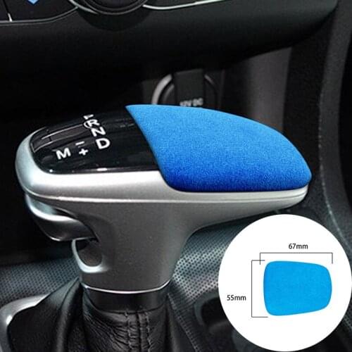 For Dodge Charger 2016-2021 Challenger 2015-2020 Alcantara Suede Wrap Car Gears Panel Strip Covers Trim Sticker Car-Styling