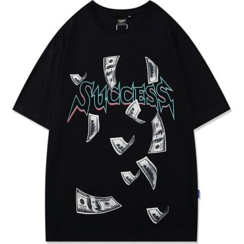 Summer T-shirt Men Women Harajuku Loose Fit T Shirts Hip Hop Tees Fashion Clothes Man Graphic Printed Tees Tshirt Drop Shipping