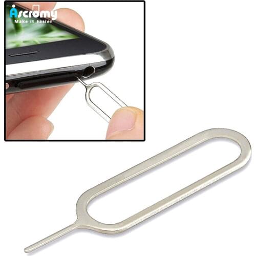 Ascromy Sim Card Removal Tool Tray Eject Pin Ejector Needle Key Remover for Xiaomi Redmi Note 7 Pro iPhone X XS Max XR 6 8 6S 10