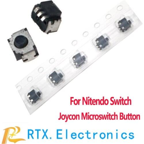 Joycon Controller For Nintendo NS Switch Lite Joy-Con Microswitch Button 3D Analog Stick Joystick Sensor Right Left Thumb Stick