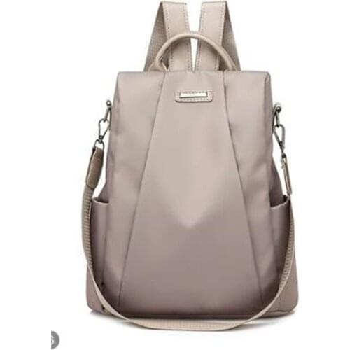 Fashion Women Backpack Solid Anti Theft School Bags For Teenage Girls Backpack Book Oxford Backbag Travel Daypacks New