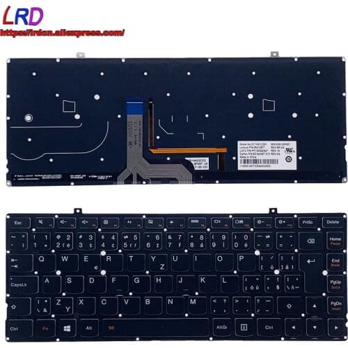 New Original CZ Czech Backlit Keyboard for Lenovo Yoga2 Pro 13" Laptop 25212877 25212846