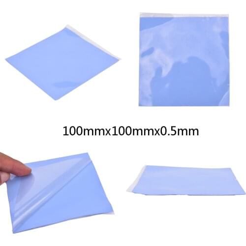Thermal Pad GPU CPU Heatsink Cooling Conductive Silicone Pad Thermal Grease Cooling Pad For CPU GPU Heat Sinks