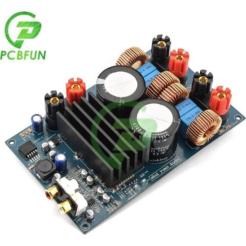 DC 24-48V TPA3255 2.0 Digital Amplifier Board Strong High Power 300W + 300W Class D o Digital Amplifier Board